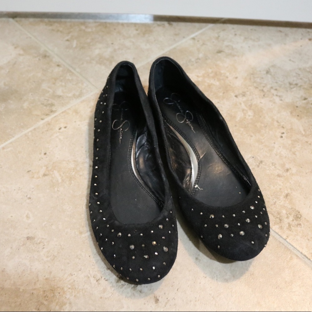 Jessica Simpson Studded Ballet Flats